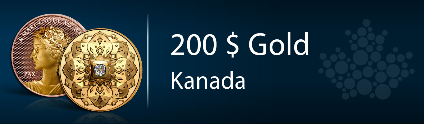 Kanada 200 $ Gold Kollektion