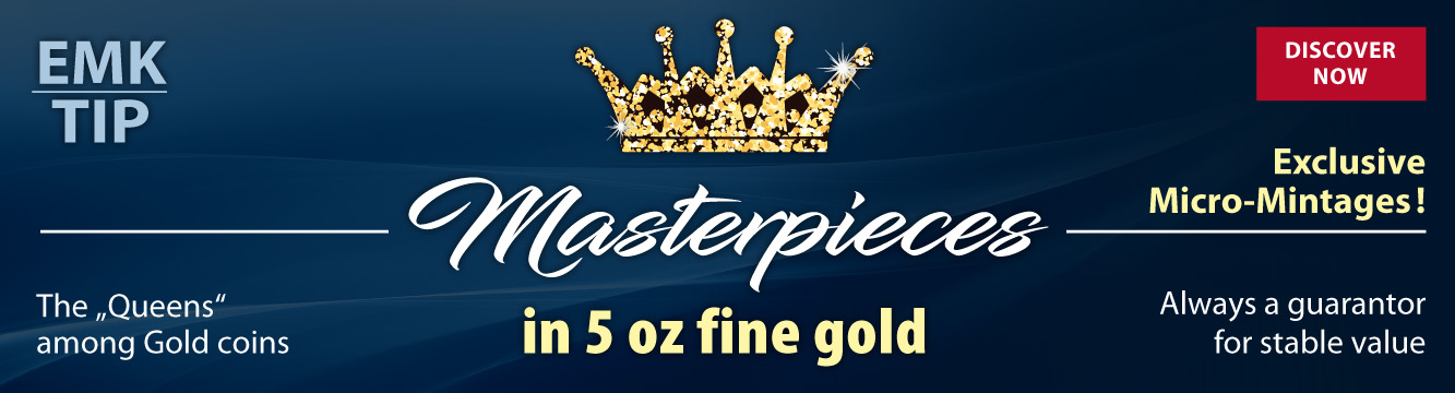 Masterpieces 5 Oz Gold