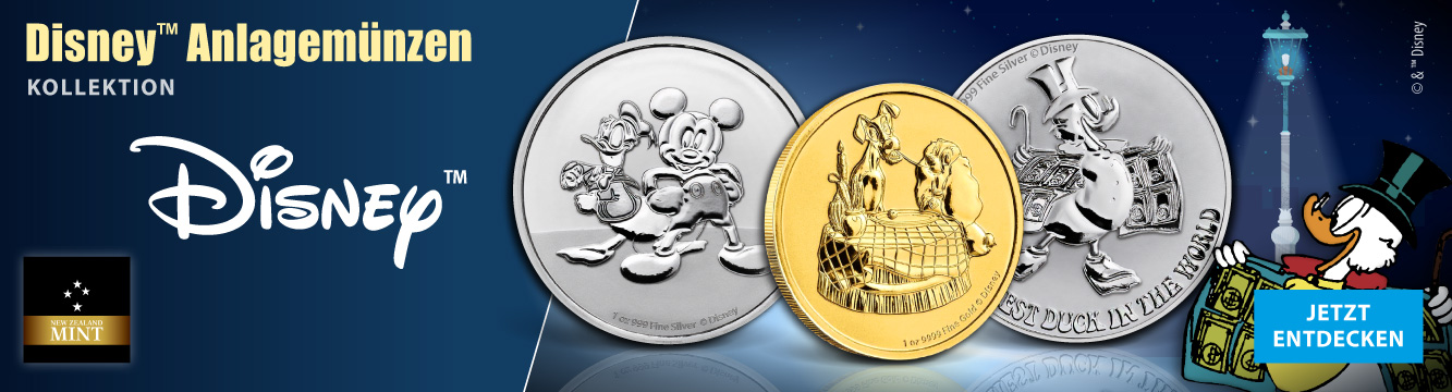 Disney Anlagemünzen Kollektion