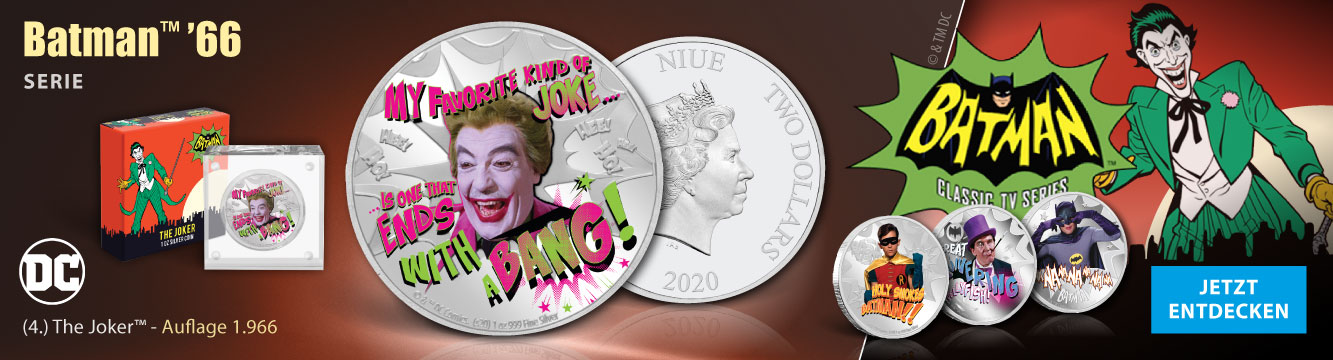 Niue Batman '66 Münzen