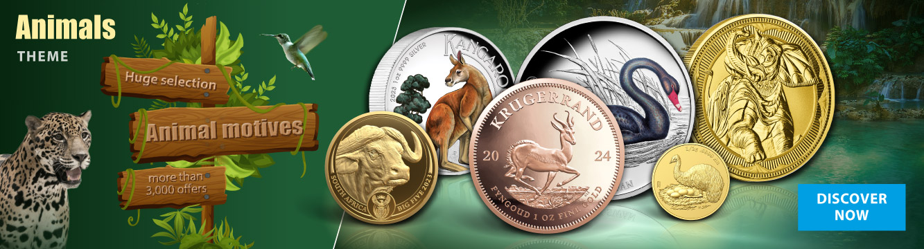 Coins with Animal Theme