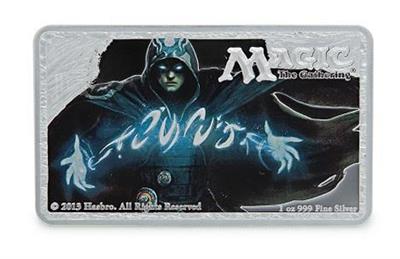 Magic The Gathering Color Series 2019 Niue Silver Proof Note Black 