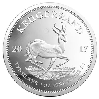 *SALE* 2017 South Africa 1 oz Silver Premium Krugerrand 50th Anniversary 
